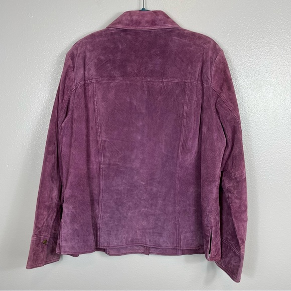 Coldwater Creek Leather Jacket - Picture 3 of 11